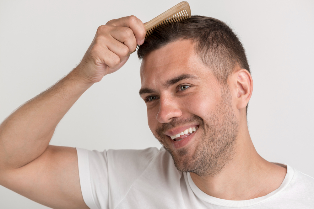 smiling-stubble-man-comb-his-hair-against-white-backdrop.jpg